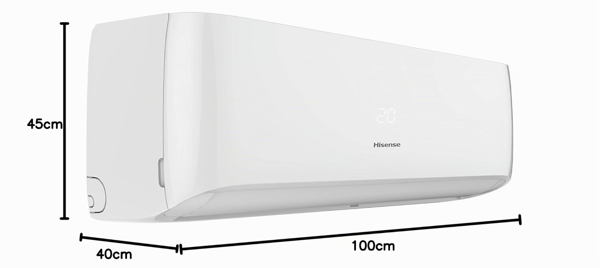 Climatiseur Conditionneur Hisense Easy Smart 12000 BTU A++ R32 CA35YR03