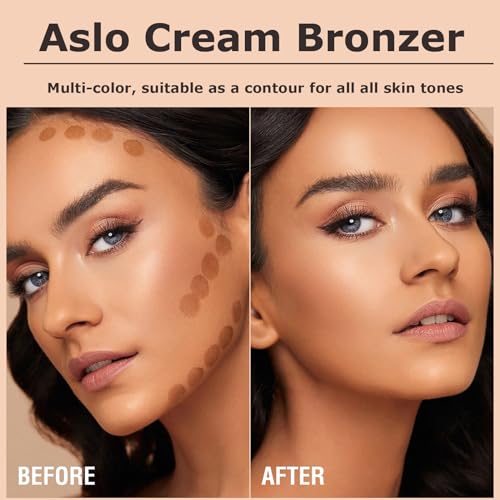 Cream Concealer Colour Correcting Palette- Cream Bronzer Contour Concealer full coverage Makeup Palette Contour Concealer Highlighter Stick Face Brightens & Shades Make Up Tool (03#) - Image 6