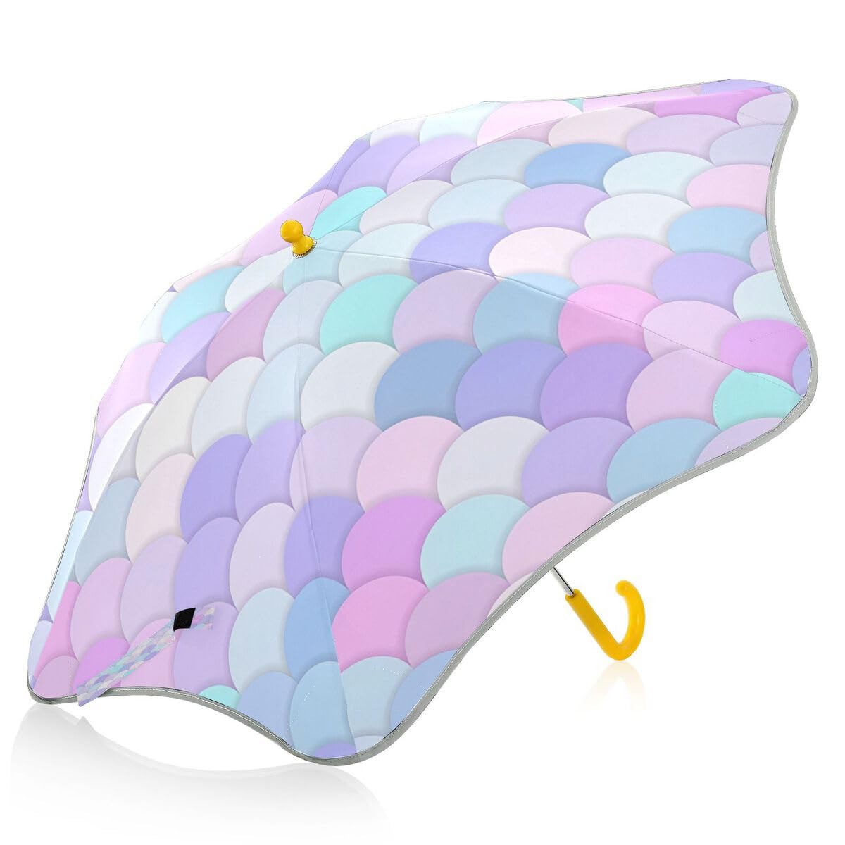 ALAZA Kids Umbrella Stick Umbrellas Cute Umbrella for Boys Girls Toddler UV/Sun Rain Windproof