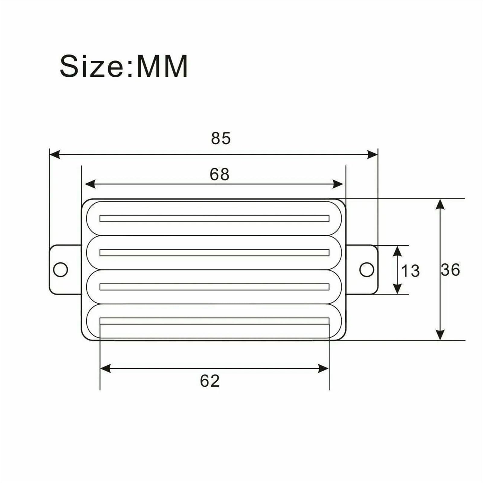 pickup per chitarra Pickup Al Ponte Per Chitarra Elettrica Quattro Tracce Di Vendita Calde Dual Humbucker Four Coil