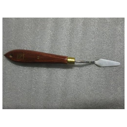 Lefranc Bourgeois Cuchillo de Paleta, Madera, Acero, Multicolor, 2 x 3 x 19 cm