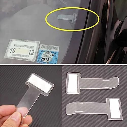 6 Pezzi Porta Biglietti di parcheggio, Auto Porta