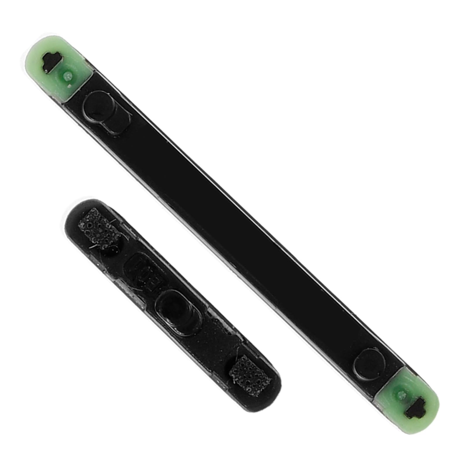 NUOBESTY Pulsanti di Accensione e Volume per Telefono Modello 7 Set Pulsanti Laterali di Ricambio in Metallo Nero, Kit Sostitutivo Preciso e Resistente Accessori per Smartphone