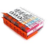 canon ts5050 driver download windows 10 Qué hay en la caja: Aoioi PGI-570XL CLI-571XL cartuchos de tinta (No-OEM) pack de 7 (3 Grande Negro, 1 Pequeño Negro, 1 Cian, 1 Magenta, 1 Amarillo).