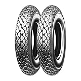 | Paar Reifen MICHELIN S83 | Größe: 3.50 – 10 59J Dot 2017/2018 |