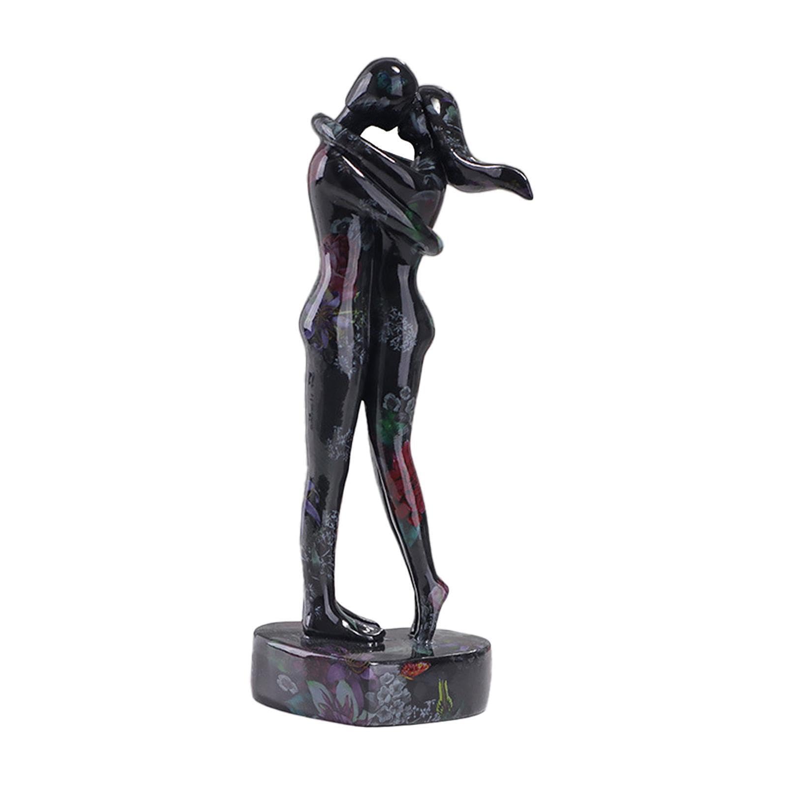 Estatua de pareja de novios como regalo romántico de aniversario y bodas