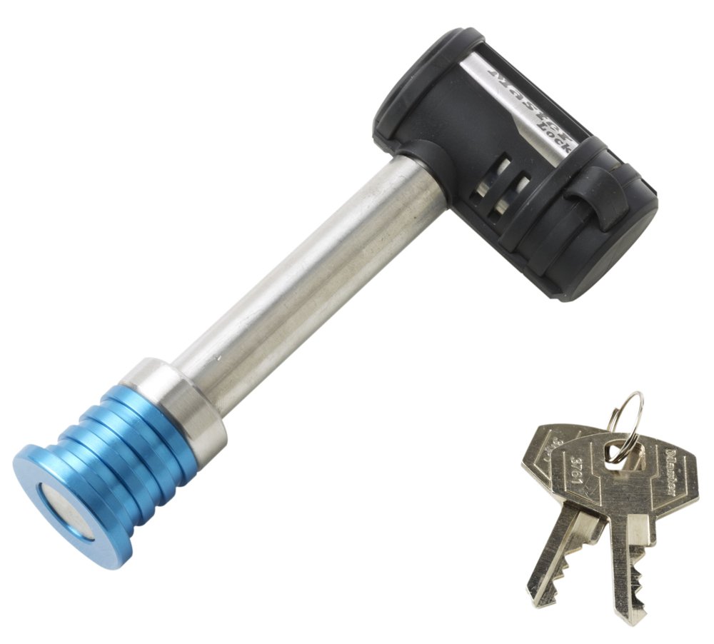 Master Lock 1480DAT Stainless Steel Receiver Lock for 5/8 in. Receiver Hole