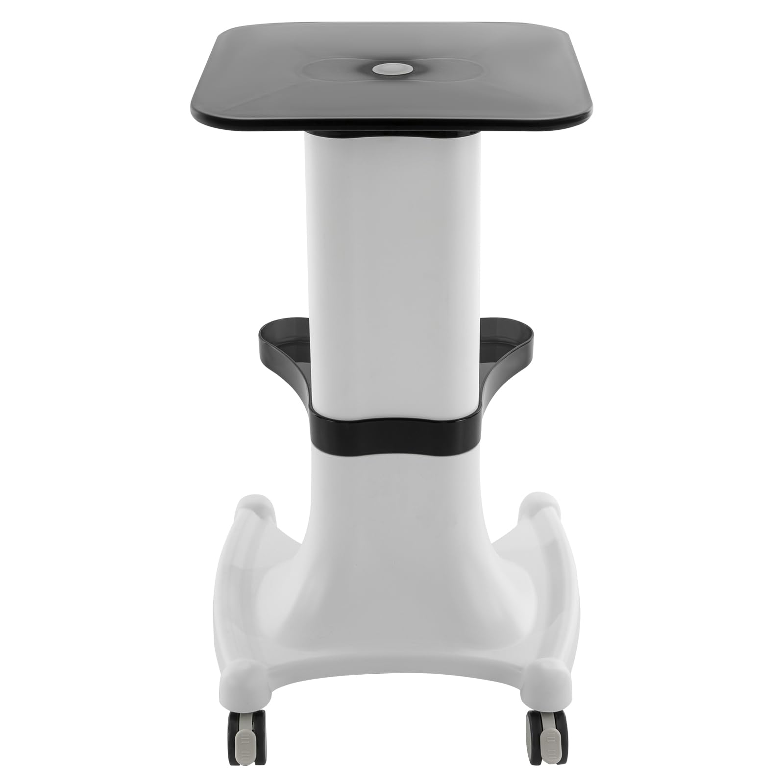 Simple Abs Beauty Tool Auto Abs Salon Trolley 2 Tier Salon Trolley for Barber Shops, Beauty Shops Peluquería Rollender Salonwagen Ger Tetisch Kosmetikwagen Trolley