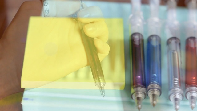 Black Ink Syringe Pen Pack of 60 on Amazon Live