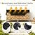Garvee 4.3FT Steel Firewood Rack with 600D Waterproof Oxford Cover - Heavy Duty Indoor/Outdoor Log Storage Organizer for Fireplace, Patio & Backyard