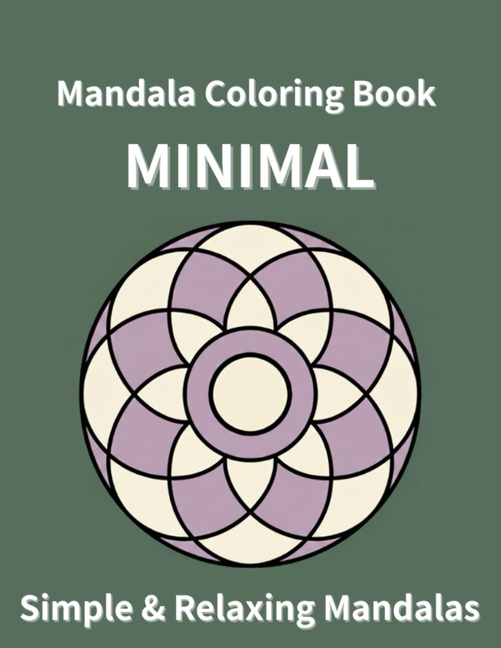 Mandala Coloring Book for Adults: Simple & Relaxing Mandalas