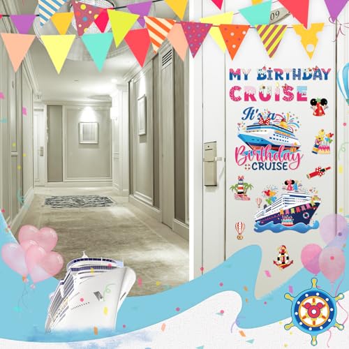 Imanes decorativos de cumpleaños con diseño de barco, pack 20 miniatura 4