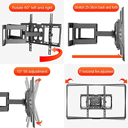 Support TV mural réglable pour écrans LCD LED 50-70 pouces