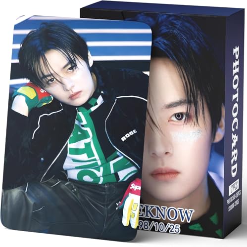 Photocards 127 PCS Hollow Photo Cards Dominate World Tour Photocards lomo Card Gift Lomo Cards Merch for Boys and Girls (Lee Know)
