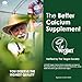 Plant Based Calcium Gummies 600mg with Vitamin D3 K2, Magnesium, Zinc for Bone Strength, Sugar Free Calcium Supplements for Women & Men (Certified Vegan) from Sustainably Organic Red Algae - 60 Counts