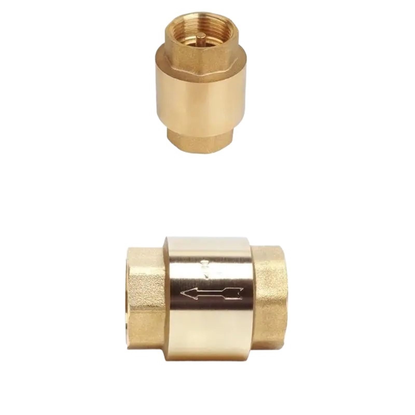 Dkgnyxnplj Dn15 For Medium Dn20/Dn15 Brass Inline Spring Check Valves Non Return Valves(Dn15 For Medium)