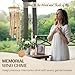 UpBlend Deep Tone Wind Chime – Outdoor Sympathy & Memorial Gift for The Loss of a Loved One, Memorial Wind Chimes, Thoughtful Sympathy Gift for Bereavement and Remembrance. 29