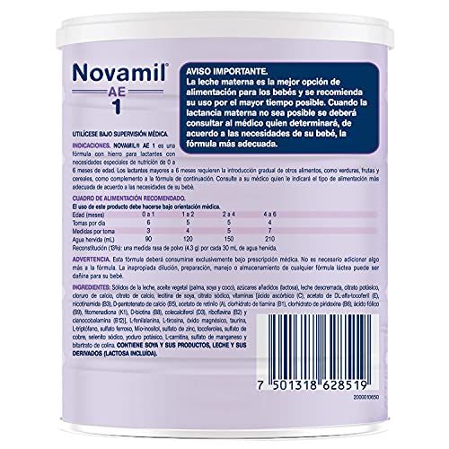 Fórmulas Lácteas, Drugstore novamil symbiotic premium 1 Marca Novamil (3)