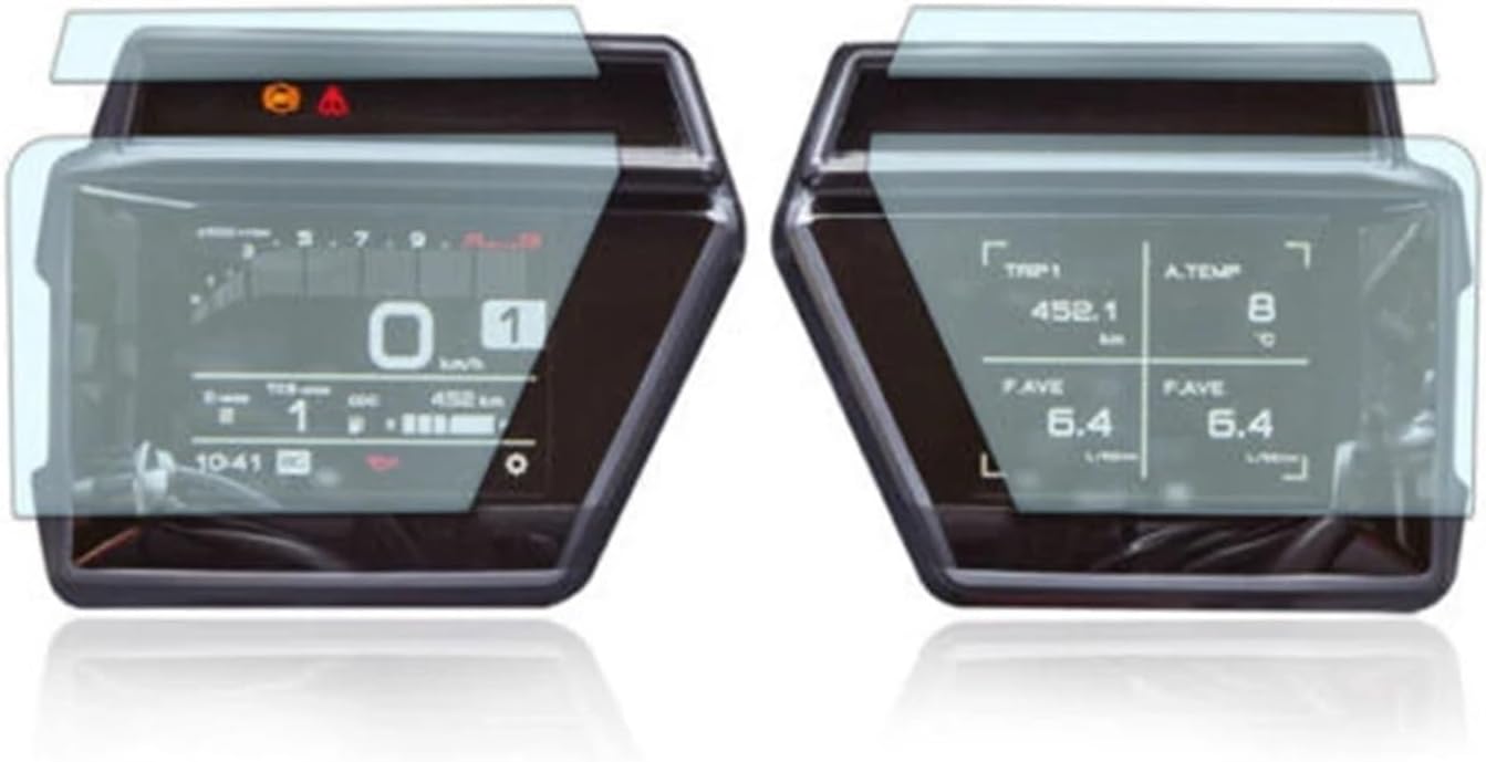 ダッシュボード保護 オートバイアクセサリースクラッチクラスタースクリーンダッシュボード保護計器フィルムトレーサー 9用 トレーサー9