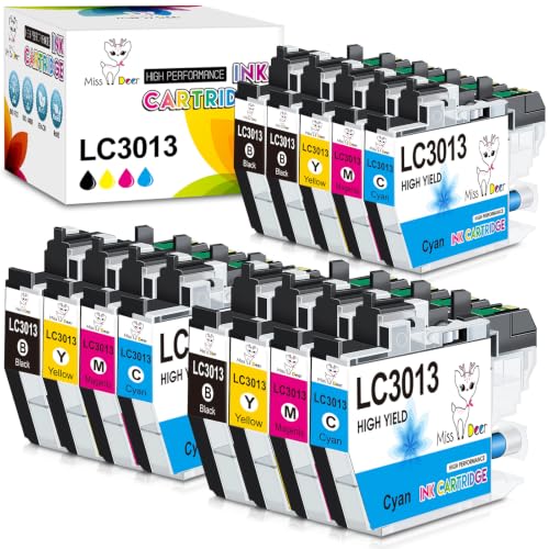Image of Miss Deer LC3013 Ink Cartridges 4BK /3C /3M /3Y 13Pack