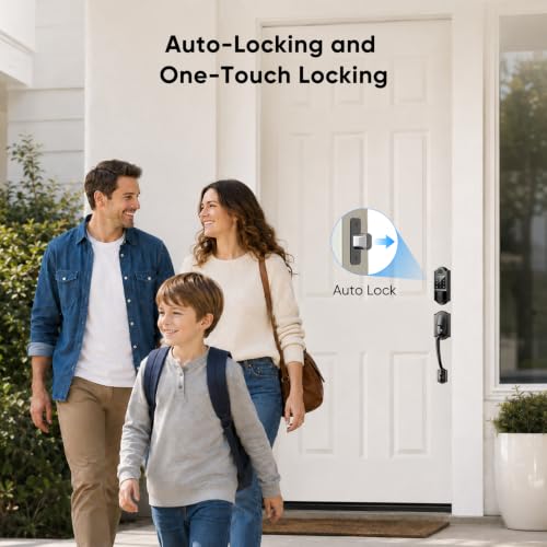 Keyless Entry Door Lock with Auto Locking - Image 4
