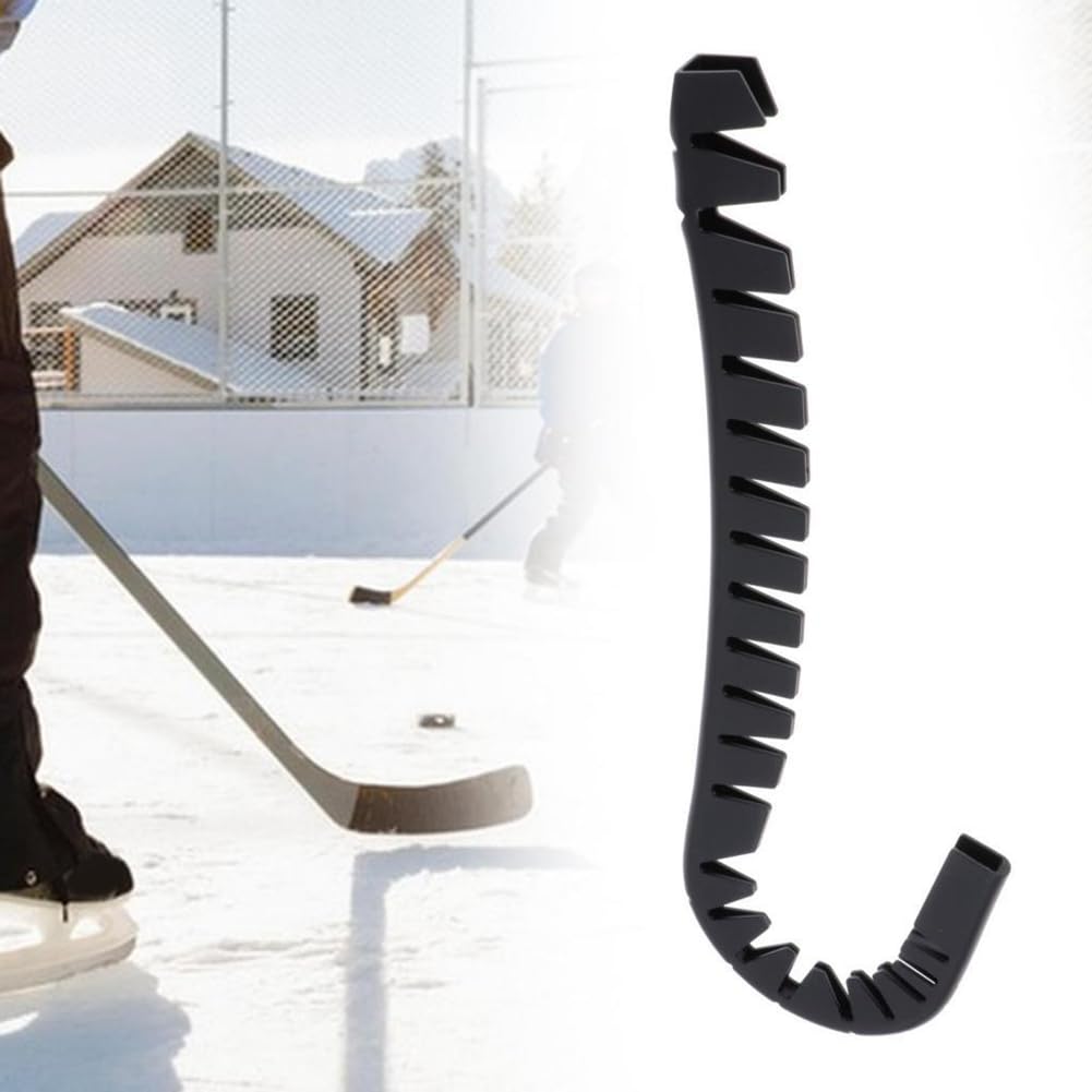 Protector de de hockey sobre hielo y accesorios de entrenamiento, color negro