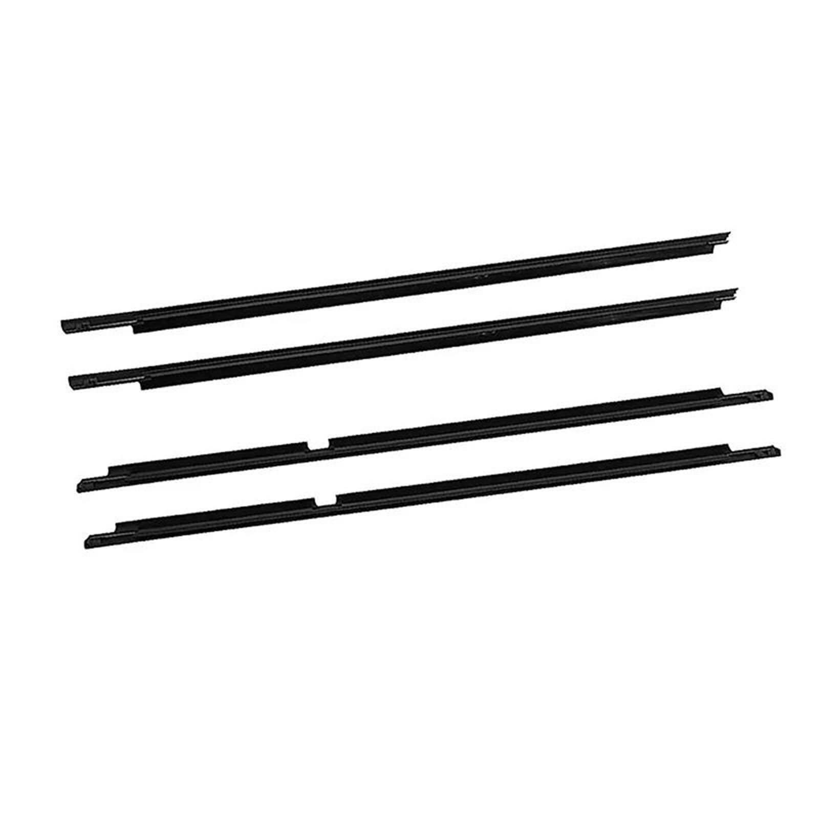 Car Door Rubber Seal For Lexus Lx470 1998-2007 4pcs/Set Rubber Waterproof Sealing Strips Car Door Window Weather Strip