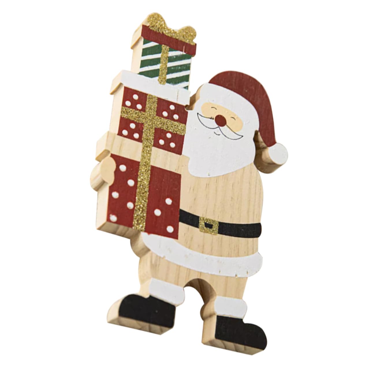 ibasenice Adorno De Madera De Navidad Decoración De Entrada Decoración De La Puerta Delantera Decoración De Navidad Encantos De Navidad Para Joyería Adornos De Navidad De Vaca Decoración De