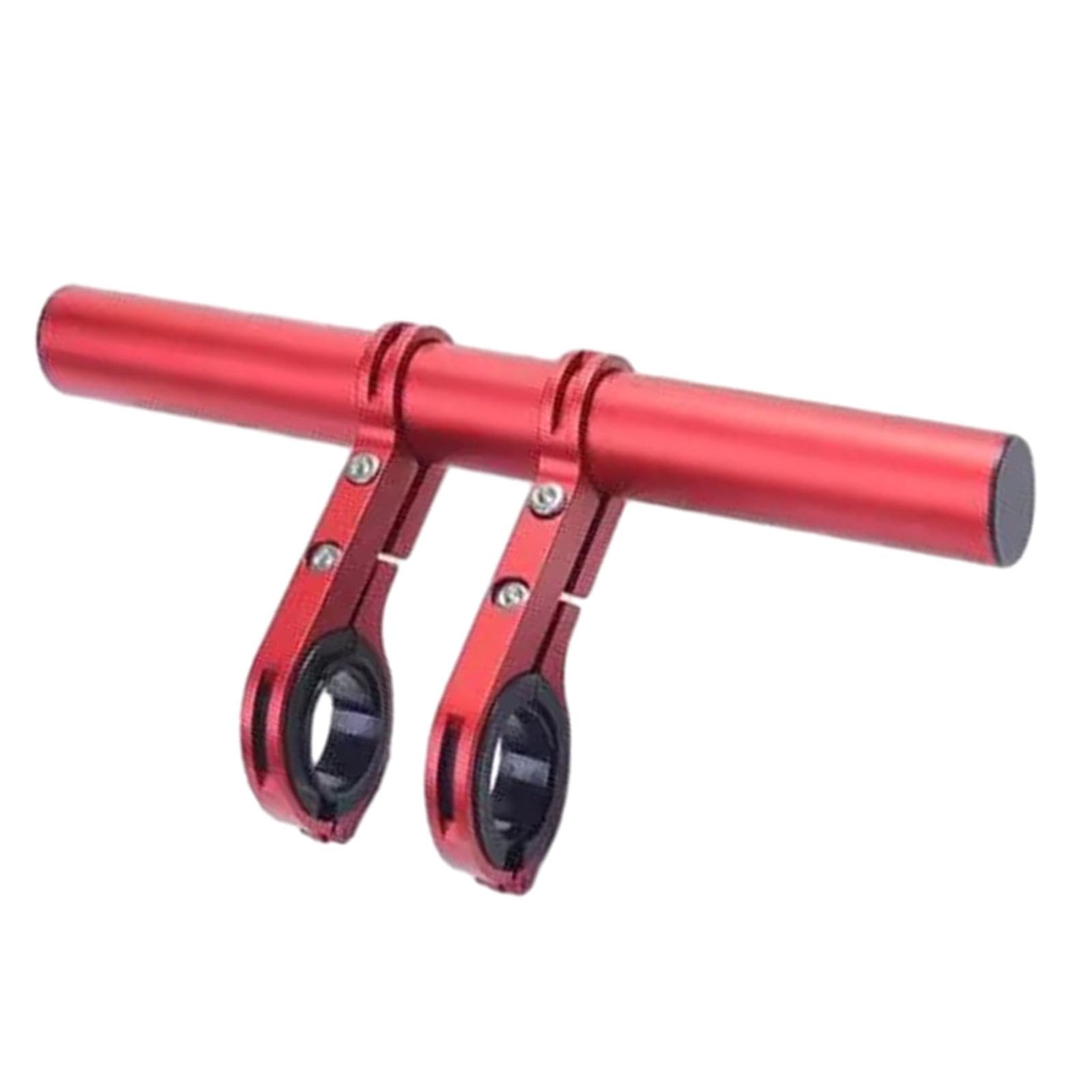 Barre D'Extension de Guidon de Poussette Extension D'Accoudoir Remplacement Facile à Installer Alliage D'Aluminium pour Promenade Sortie Maison Parent, Rouge