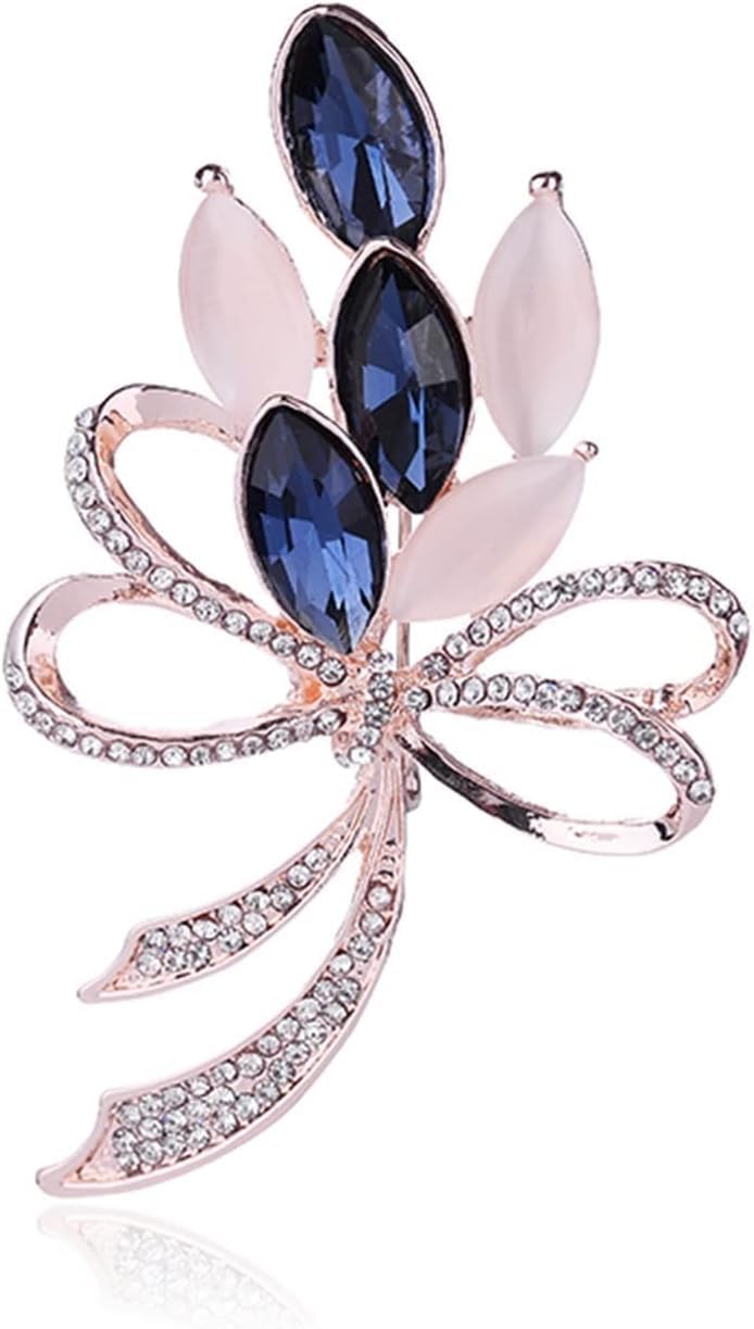 Broche, Broche, for Mujer, broches Broches Belleza Mujeres Cristal Lazo Diamantes de imitación Exquisito Flor Grandes Pines Accesorio Ropa Niña Regalos Moda for