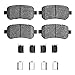 Dynamic Friction Company 5000 Advanced Brake Pads - Ceramic and Hardware Kit