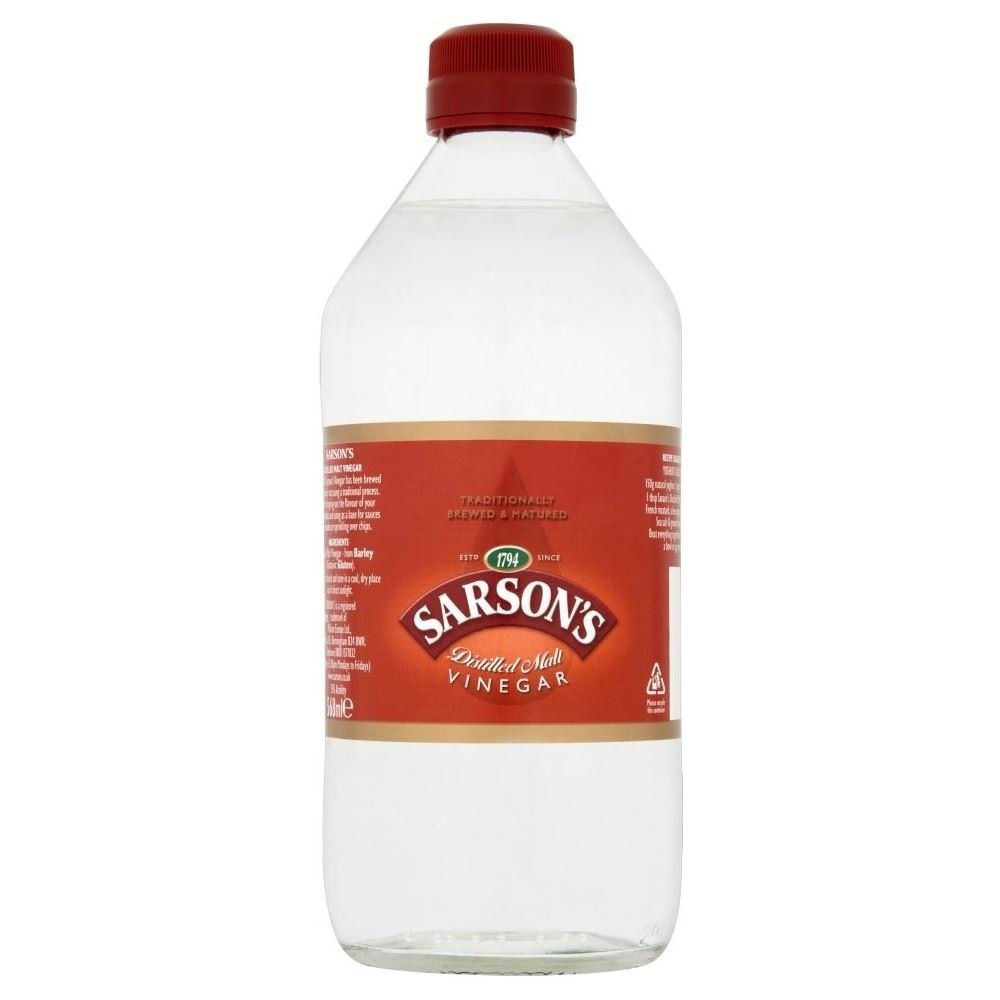 Sarson's Distilled Malt Vinegar (568ml) - Pack of 2