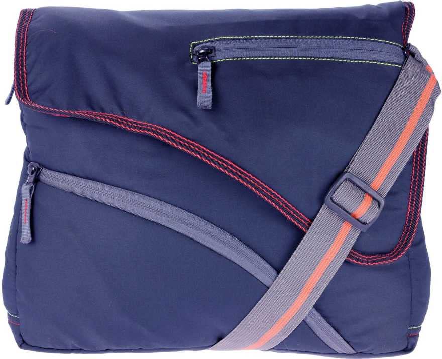 jg shoppe Multi-Pocket Zip Closure Sling | Side Sling Bag | Shoulder Bag | Messenger Bag For Men & Women - (Blue)-picture-47