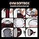 GVM 90 cm/36 Zoll Parabol Softbox Bowens Halterung, Softbox Quick Set mit Gird, kompatibel mit PRO SD200B SD300B SD400B SD500B SD650B/ und Anderen Bowens Mount LED Dauerlicht und COB Studioleuchte