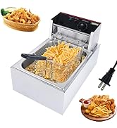 Amazon.co.jp: Savorix 電気フライヤー 業務用 油揚げ機 6L大容量 温度