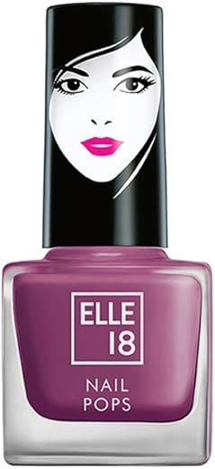Elle18 Matte, Glossy Finish Nail Pops Color 161, 161, 5 Ml