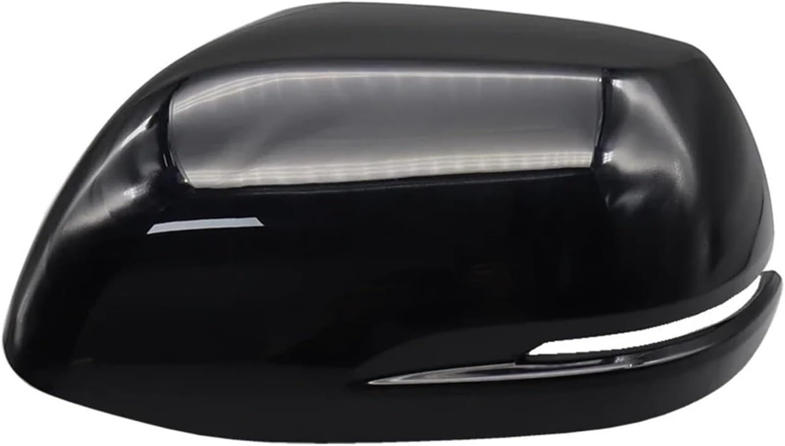 Car Rearview Mirror Cover For CRV For CR-V 2017-2021 Door Wing Mirror Cover(Black,L)