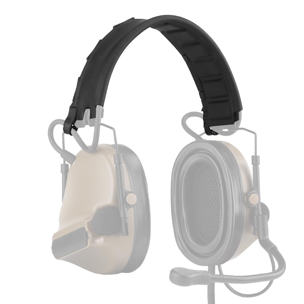 Amazon.co.jp: 交換用ゴム製ヘッドバンドカバー Peltor Comtacヘッド