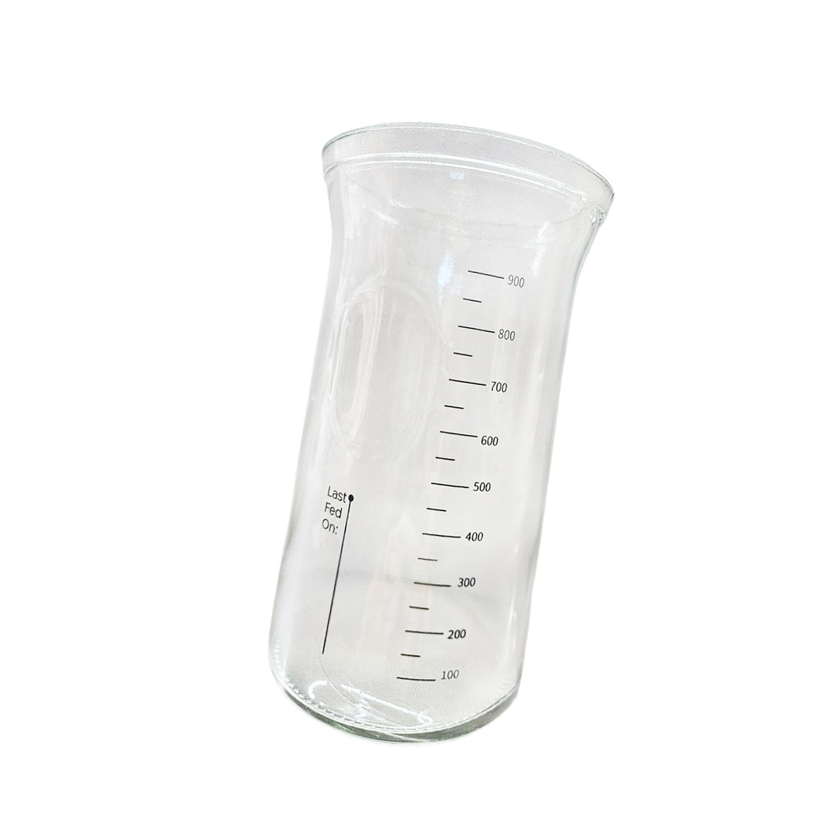 predolo Vaso Medidor de Cristal 1200 ml, Jarra de Vidrio con Escala para Cocina y Fermentación de Pan