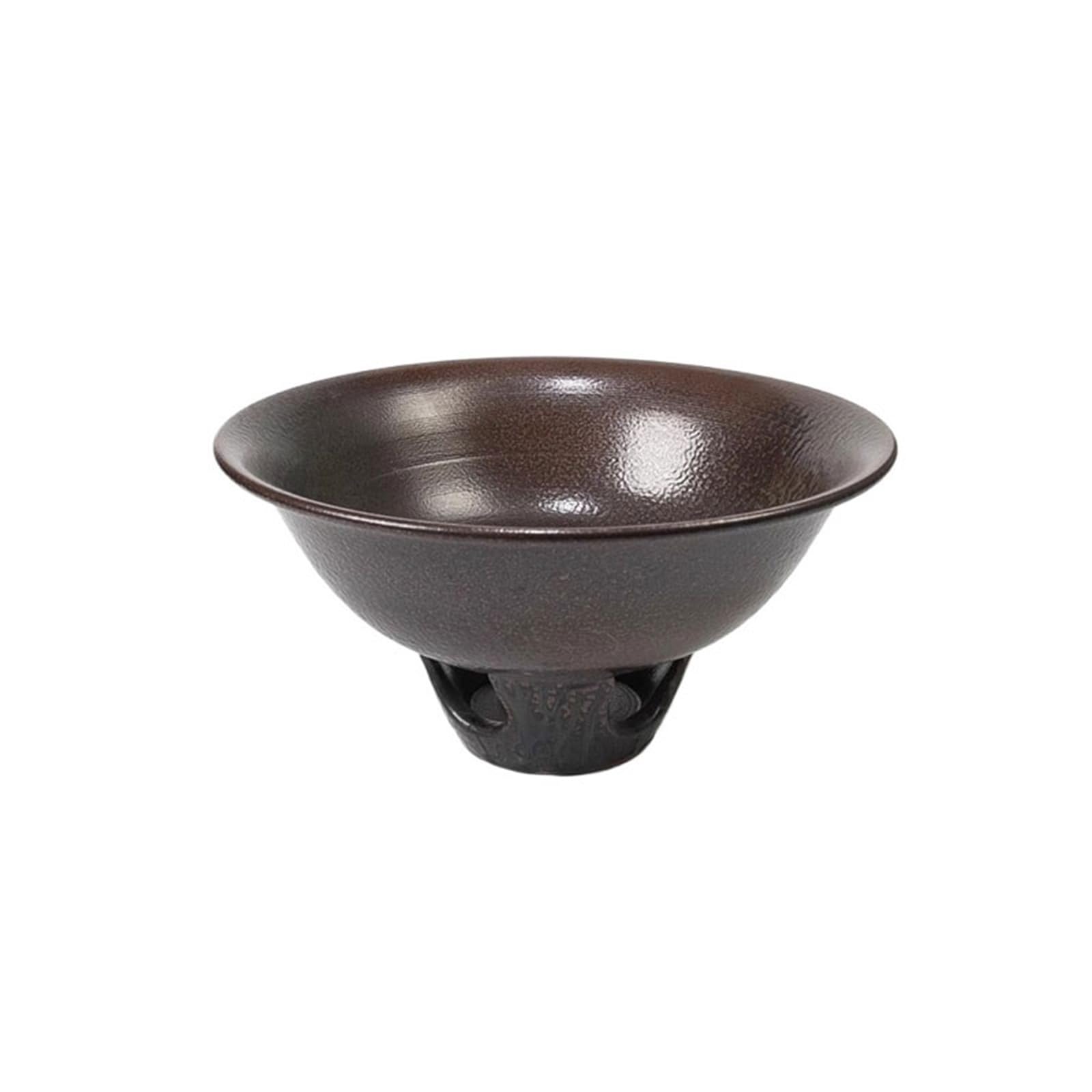 Shallow Flower Bowl Imitation Antiquity Bowl Shape Ceramic Flower Saucer