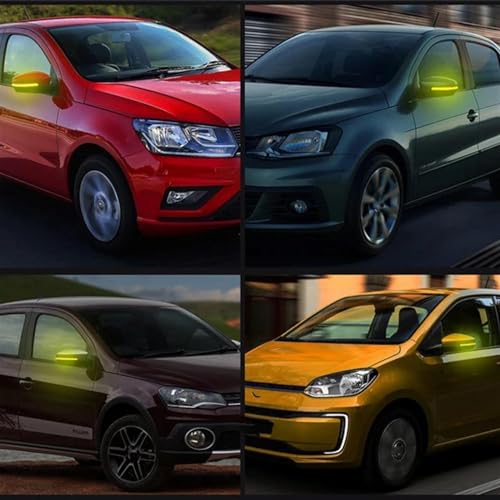 Feux de rétroviseur dynamiques fumés finition haut de gamme pour Saveiro - 3