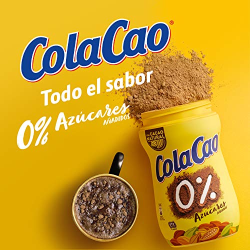 ColaCao, Cacao Soluble Natural con 0% Azúcares Añadidos - 700g - Imagen 6