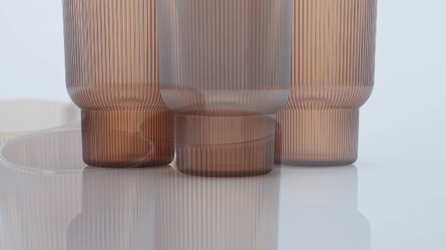 Amazon.com: Shatterproof Acrylic Tall Drinking Glasses Set, European Style,  Dishwasher Safe, Ribbed | Set of 4 | Fluted Tritan, Unbreakable BPA-free  Plastic, Reusable Stackable Glassware 14.5oz - Burnt Orange: Home & Kitchen