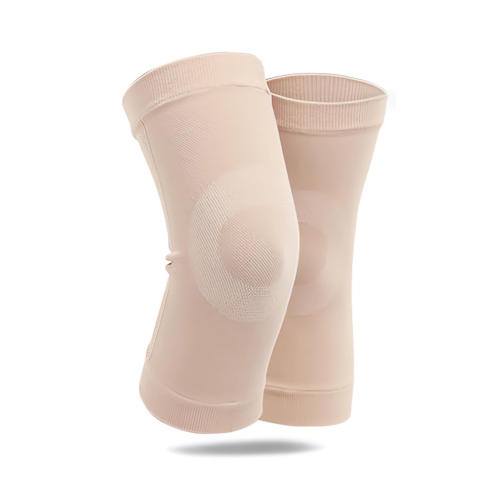 ginocchiera per artrosi ginocchio,ginocchiere powerlifting,fascia elastica ginocchio,ginocchiera sportiva,1 paio per alleviare il dolore durante l'attività fisica e dopo l'infortunio (beige,L)