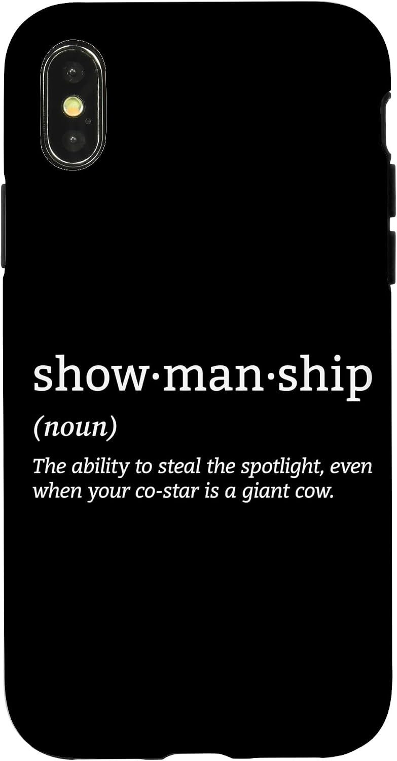 Showmanship Definition Fair Animal Cattle Cow Livestock Show Case for iPhone 13