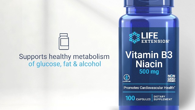 【新品送料込】9個セット❗️LIFE EXTENSION Vitamin B3 Niacin ビタミンB3ナイアシン、500 mg、100カプセル