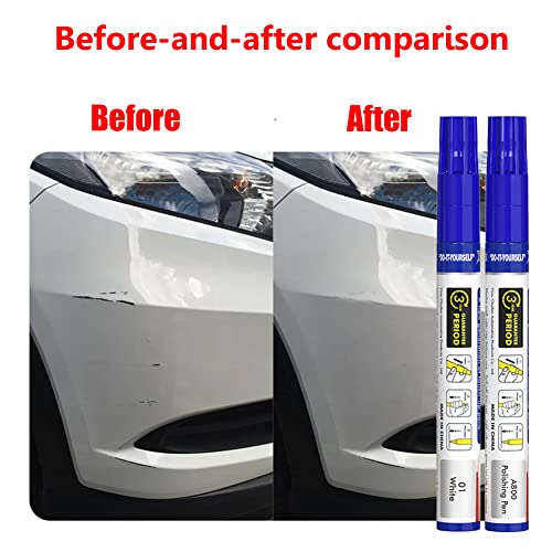 Redcyclone Automotive Touchup Paint - Black Scratch Repair Kit With Varnish Pen-Perfect For Car Touch Up Paint, Automotive Paint Pen For Car Scratch Repair And Touch Up - Get Your Car Looking Like New #TOP4