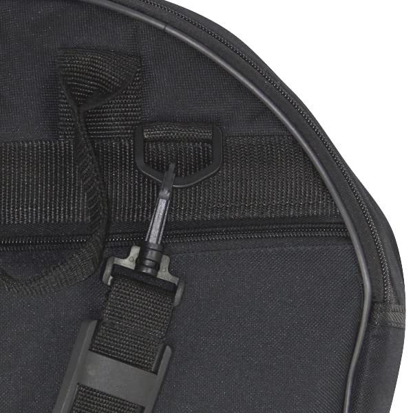 Ortola 0144-001 - Funda pandereta 32 x 9 cm bolsillo, color negro