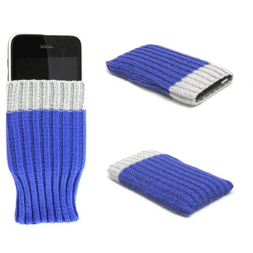 Chaussette pour NEC e808 Bleu roi : étui de protection et pochette tissu