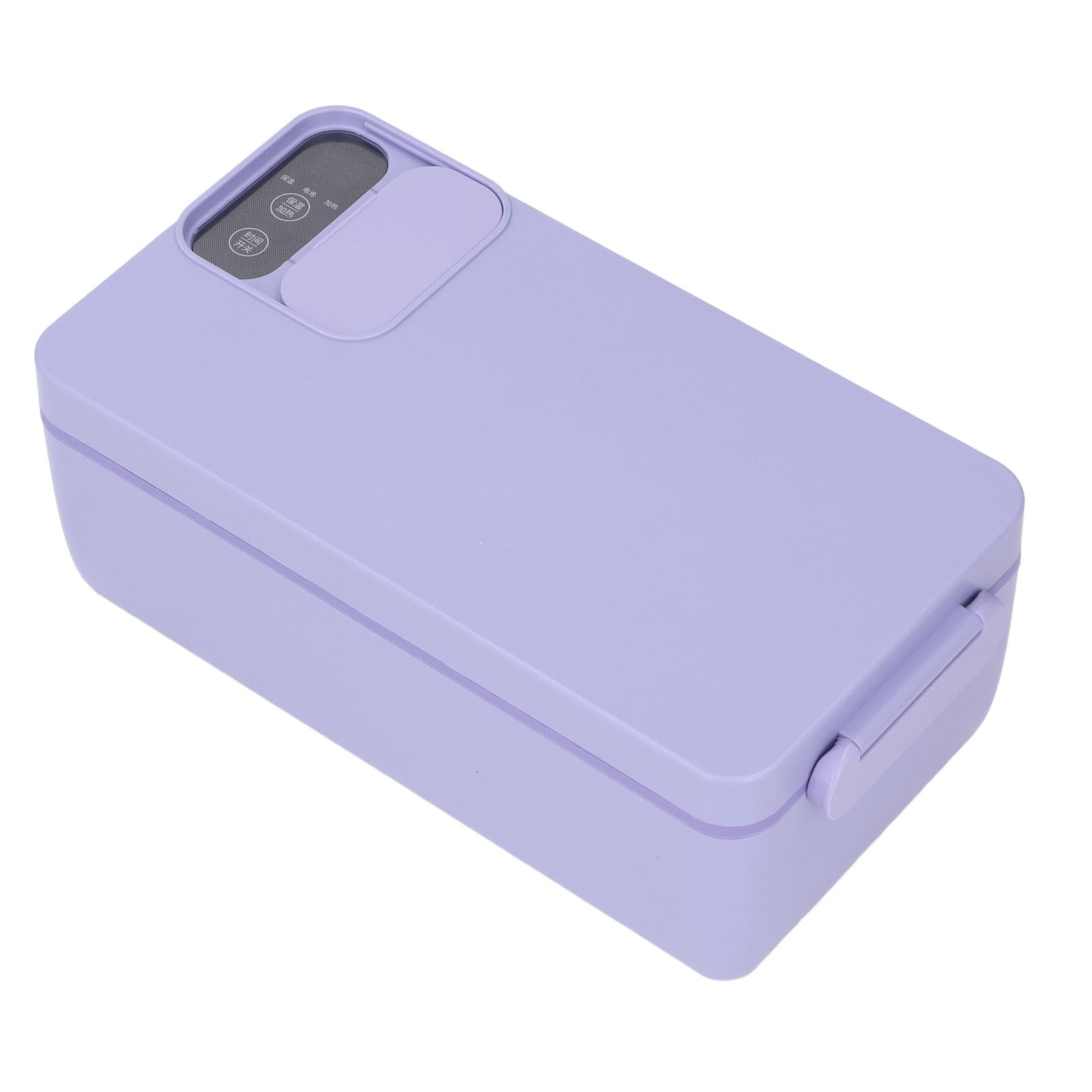 KUIDAMOS Lunch Box con Riscaldamento Elettrico Portatile con capacità di 1 Litro, Funzione di Riscaldamento Rapido per Viaggi in Ufficio Scolastico, in Plastica, Acciaio Inossidabile 304 (Viola)